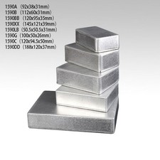 Boîte en aluminium facile à percer et à personnaliser boîtier électrique en