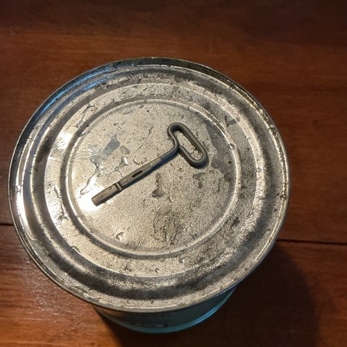 Similav Checks Vintage 1940’s Similac Infant Formula Litho Tin Can Empty, Movie Prop ...