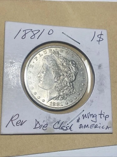 1881 o Morgan Silver Dollar. UNC.