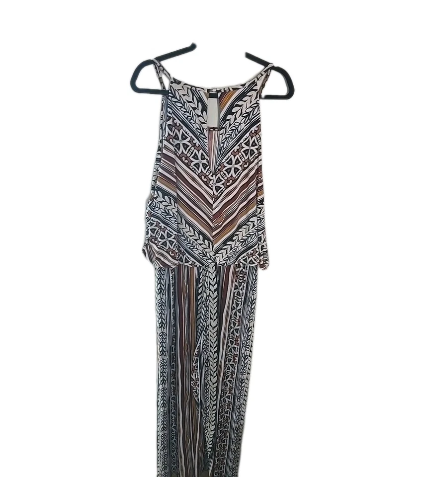 Mono Mlle Gabrielle Multicolor Rayas Una Pieza Sin Mangas Mujer Talla 3X Foto 2 de 4