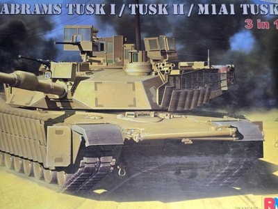 RYEFIELD MODEL RFM RM-5004 1/35 U.S. M1A2 SEP Abrams Tusk I/ Tusk II/ M1A1 Tusk