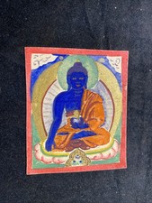 Mongolian Tibetan Buddhist miniature Tsakli Thangkas Mongolia Z-6x7