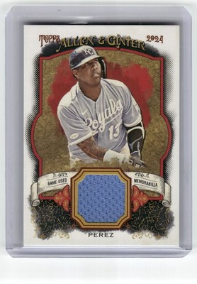 2024 Topps Allen & Ginter - Full-Size Relics A #AGR-SP Salvador Perez