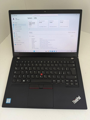 Lenovo ThinkPad T490 i5 8365u 8GB 256GB SSD Win11 Pro FHD Webcam #95D