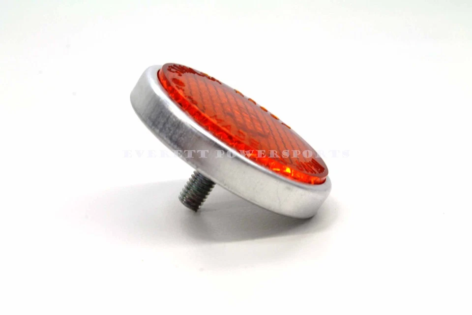 Honda Reflector Muchos 69-71 CB CL CT SL 5x1.0MM Lente Ámbar (Ver Notas) R32 Foto 2 de 4