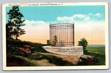 The Lookout McGregor Saratoga Springs New York NY c1920 Vintage Postcard