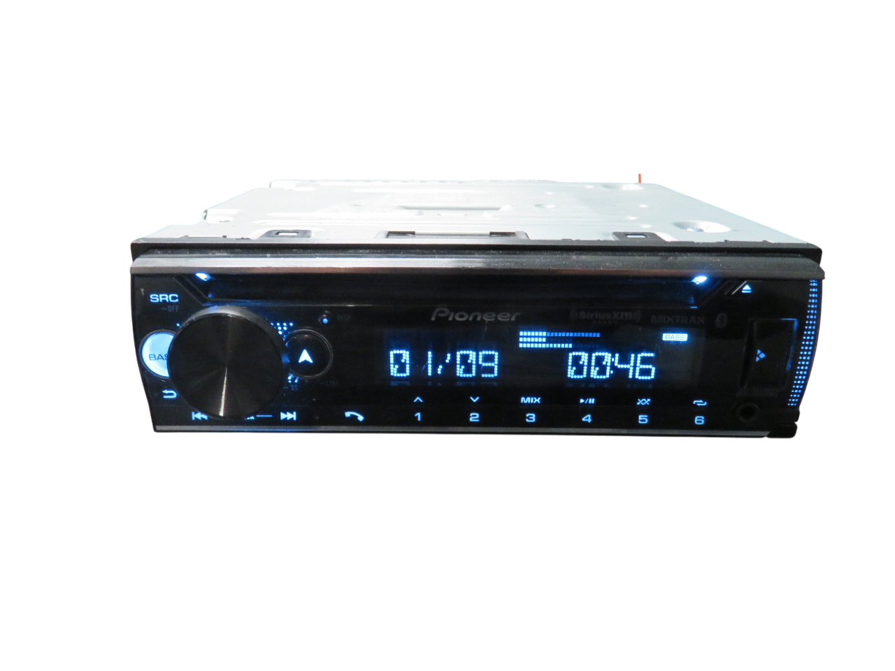Pioneer DEH-S6220BS 1-DIN Bluetooth CD Car Receiver - Free shipping