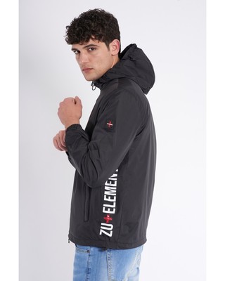 ZU ELEMENTS giubbino leggero con cappuccio da uomo ZU0772