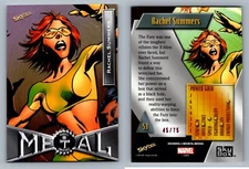 RACHEL SUMMERS #53 - 2020 Marvel X-Men Metal Universe Pink F/X #/75