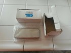 shower door glass to glass inline (180 degree) clamp   BRUSHED NICKEL FINISH — photo 3