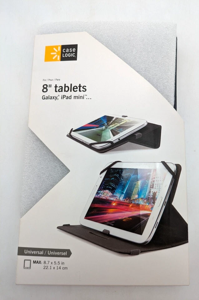 8" tablets Galaxy, Case Logic classic, surefit classic, 2014