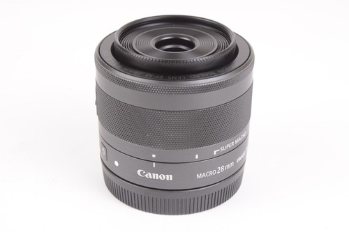 Canon EF-M 28mm f/3.5 IS STM Wide Angle Prime Macro Digital Camera Lens #T-00107