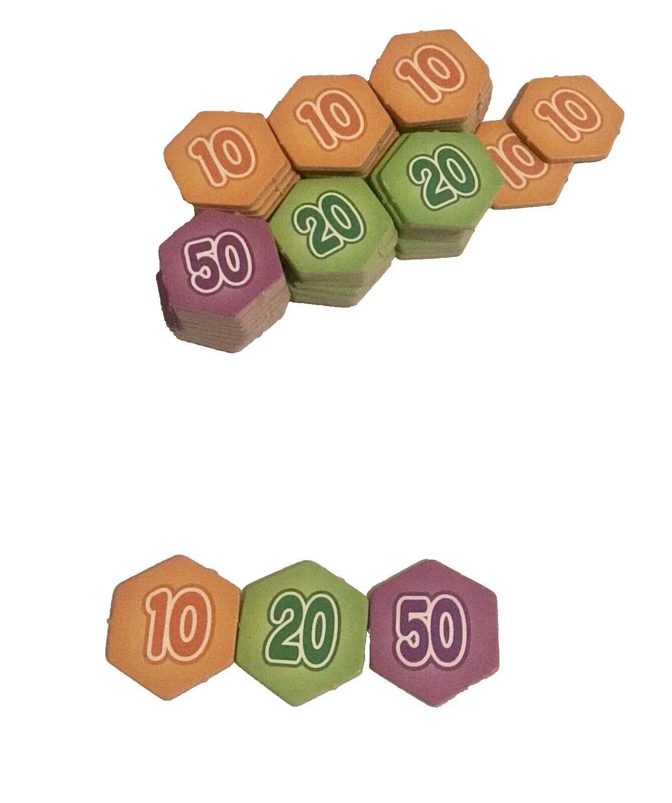 Milton Bradley Cardboard Board Game Pieces & Parts