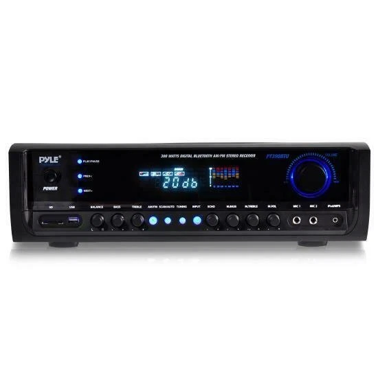 New PT390BTU Bluetooth Digital Home Theater MP3/USB/SD Stereo Receiver 300 Watt - Image 2 of 4