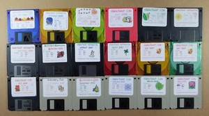 2005-2012 Embroidery Club 3.5 Disks JEF Format LOT OF 41 Great Copy Patterns