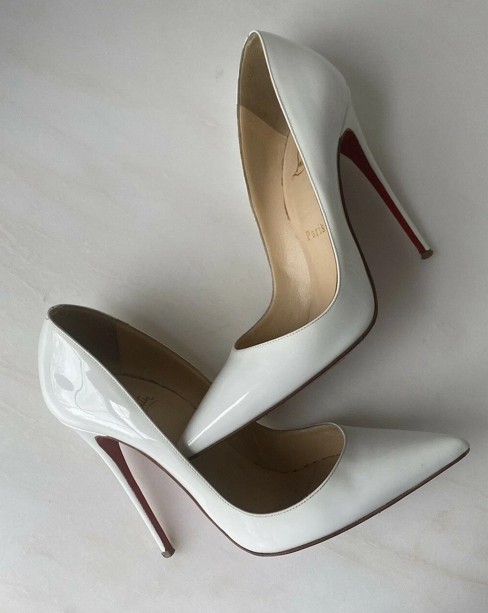 Christian Louboutin, Shoes, Classic Leather White So Kate Christian Louboutin  Heels Stilettos Shoes