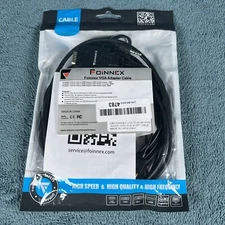 New VGA to HDMI Adapter with Audio, with USB Power and Audio Cables-6ft