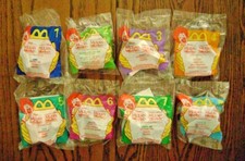 1998--Disney's MULAN Complete SET of 8 Toys McDonald's NIP