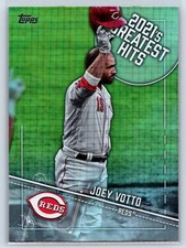 Joey Votto 2022 Topps 2021’s Greatest Hits Blue Cincinnati Reds #21GH-20