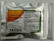 Indian Ginseng Root Powder Withania somnifera Pure and High Quality