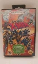 X-Men Sega Genesis Video Game Cart w/ Box