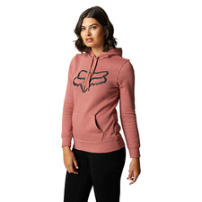 Fox Racing Womens Boundary Pullover Hoodie Sweatshirt Dst Rose Medium WAS 49.95