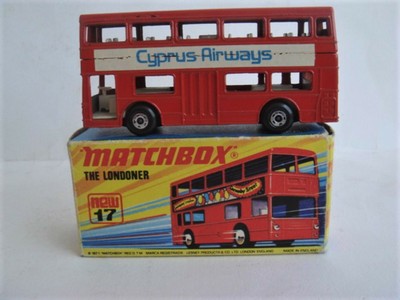 CYPRUS AIRWAYS MATCHBOX No.17 THE 