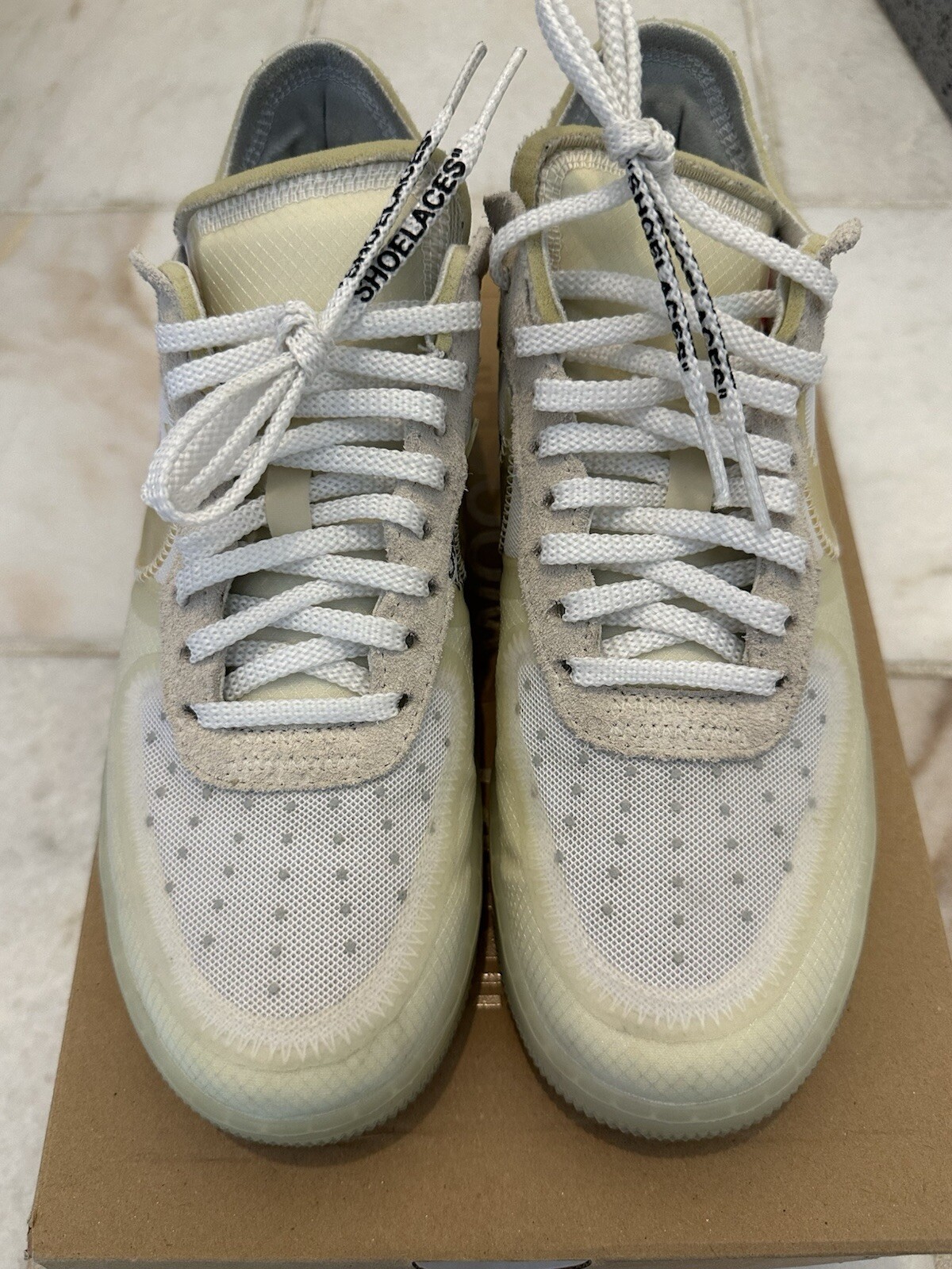 OFF WHITE X NIKE Taglia 8 Nike Off White x Air Force 1 Low The Ten