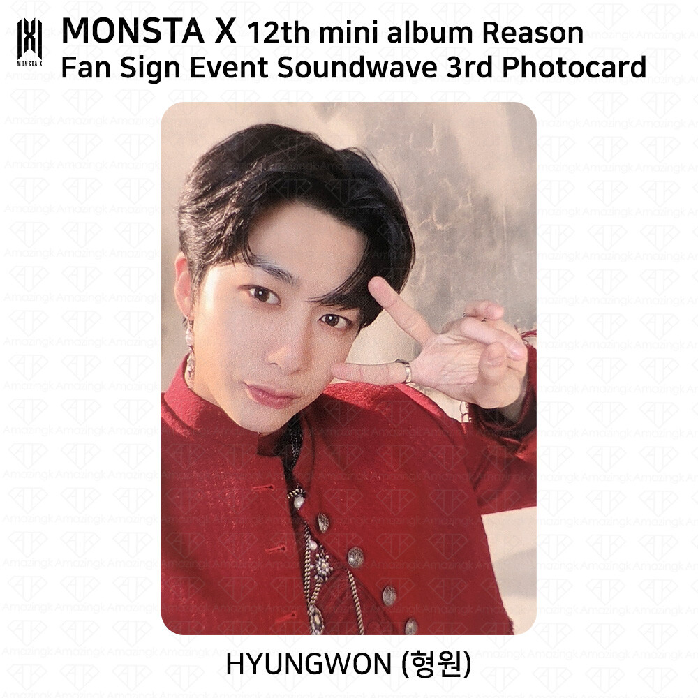 MONSTA X ショヌ サイン トレカ MONSTA X CONNECT 8期モンベベ トレカ 3日目 ショヌ - メルカリ