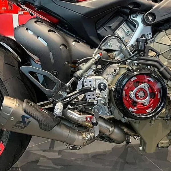 CNC Racing dry gold clear clutch cover Ducati Monster 1100S 20092010