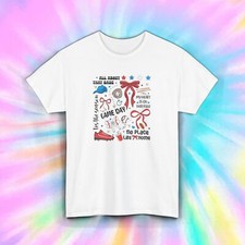 Baseball Game Day T-Shirt Sports Mom Softball Themed Quote Tee S-5XL