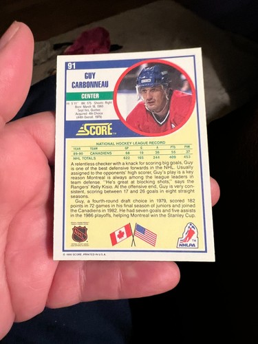 NHL hockey Premier Edition trading card You Pick Collectors Set 1990 - Picture 359 of 497