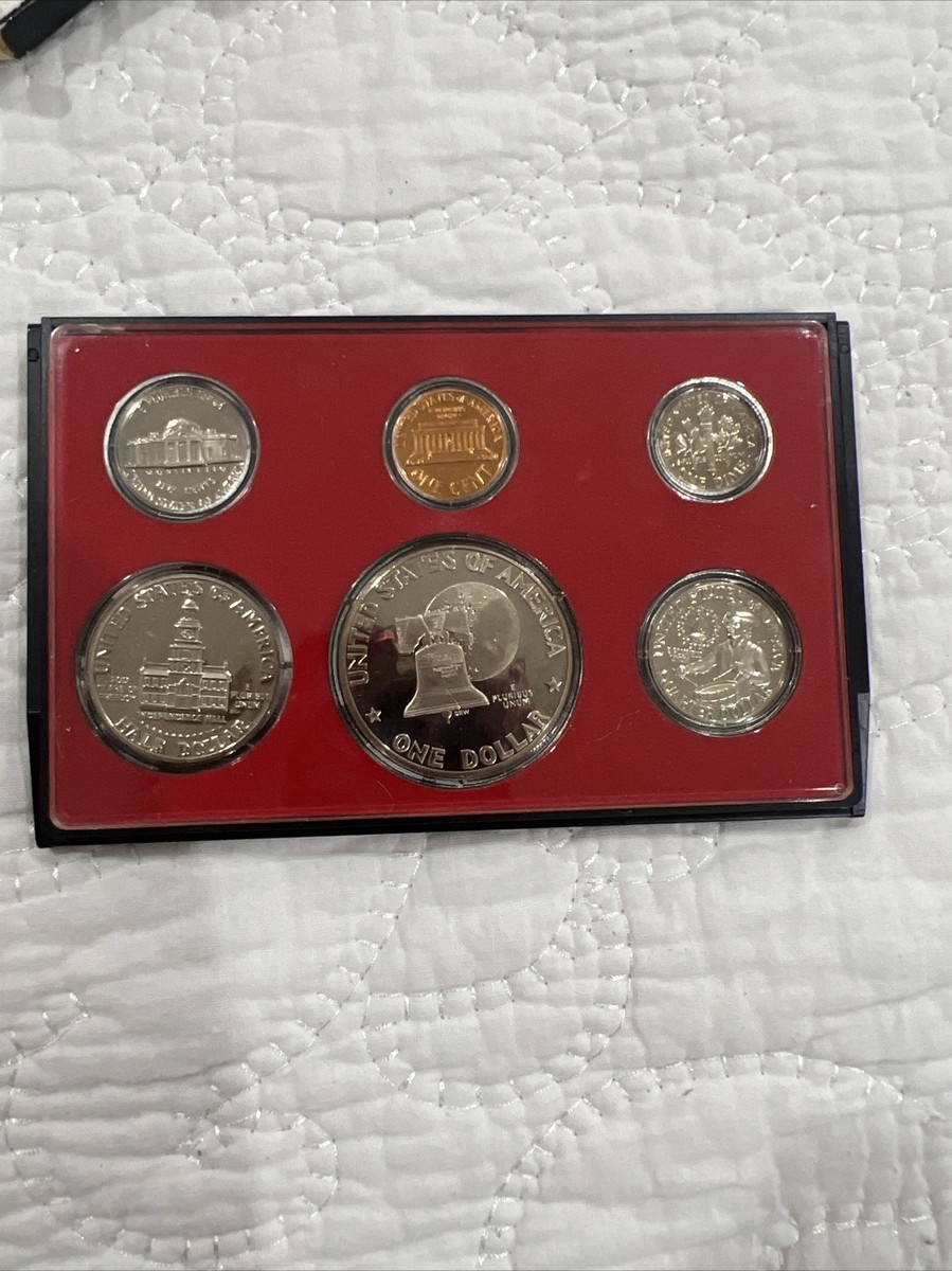 1975 S United States Mint Annual 6 Coin Proof Set Original Box | eBay