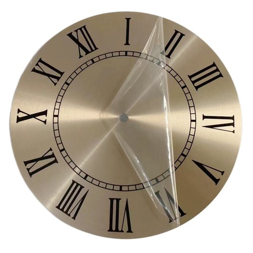 Clock Dial Face Home Ornament For Livingroom Bedroom Decoration Flat Profile - Picture 23 of 23