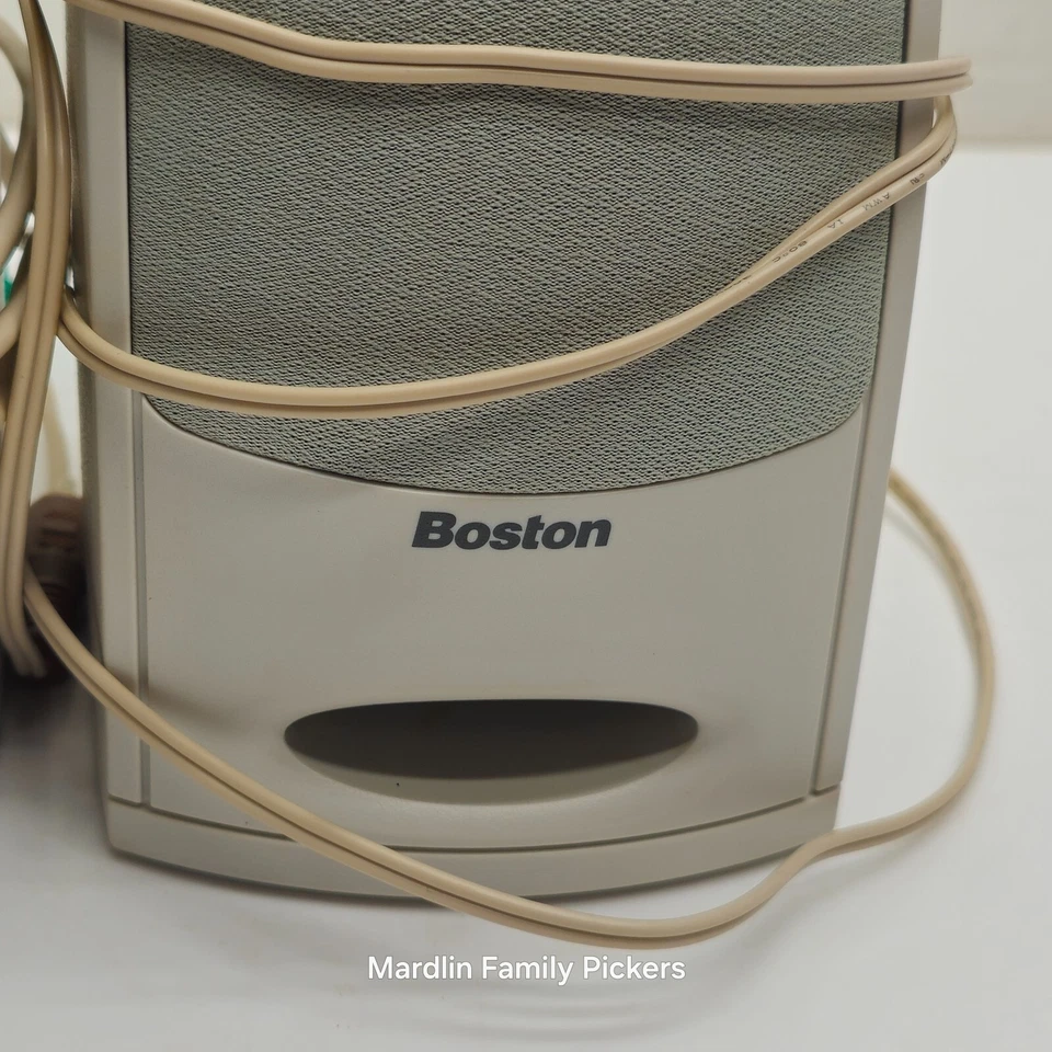 Boston BA265 Powered Computer Speakers System Vintage - Image 4 of 4