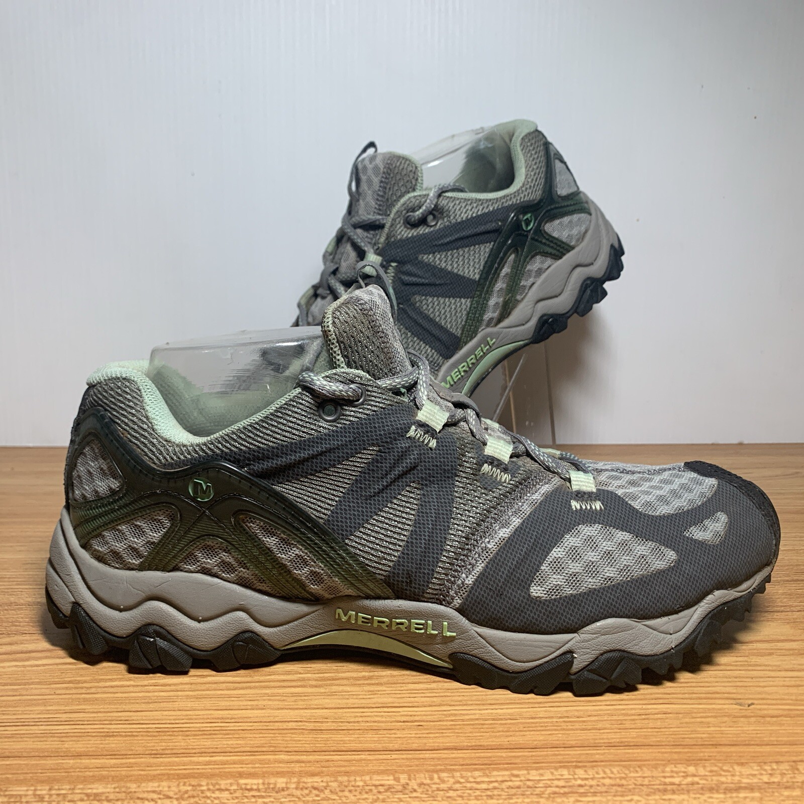 Scarpe da trekking Merrell Grassbow donna 10 Air Trail granito come nuove basse J24376