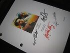 Shawshank Redemption Signed Script Morgan Freeman Stephen King Tim Robbins repnt