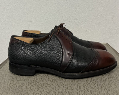 Vintage Stone Tarlow/Footjoy Mens Golf Shoes Shell Cordovan  display picture 1