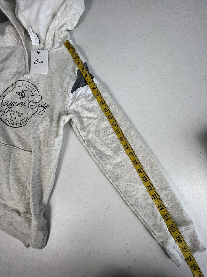 GEAR FOR SPORTS Womens Hooded Sweatshirt size M ( MAGENS BAY ) Beige eBay