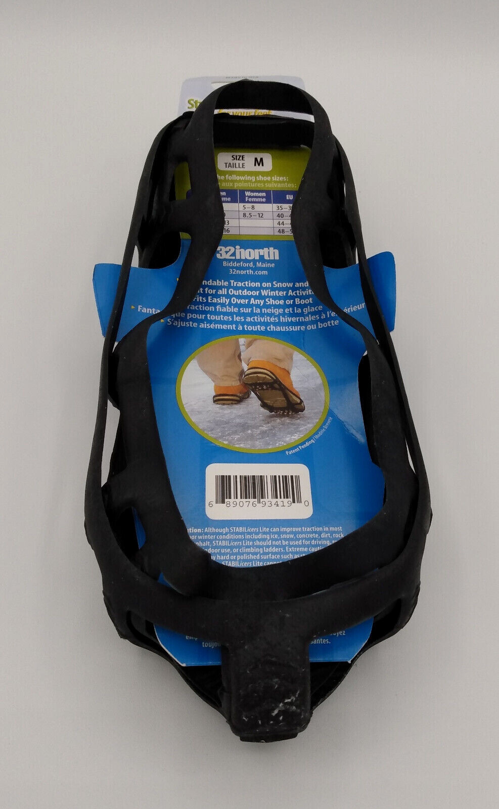 Stabilicers Ice Cleats Traction Cleat for Walking on Snow & Ice COLORS