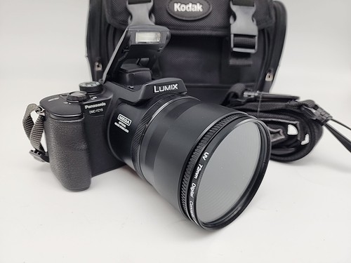 Panasonic Lumix DMC-FZ15 Digital 4MP Camera w/ Battery, 72MM UV Filter, Works - Picture 4 of 19