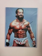 Tony Nese Hand Signed 8x10 Autographed Photo Pro Wrestling Crate AEW w/Toploader