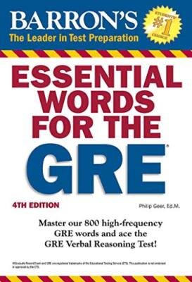Essential Words for the GRE (Barron's Essential Words for the  .