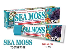 ORGANIC TOOTHPASTE- AL RIYAN SEA MOSS 100% Natural Fluoride free