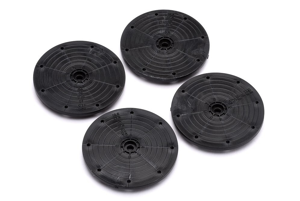 Futaba Disc Servo Horn, Type G. Splined. Pk4