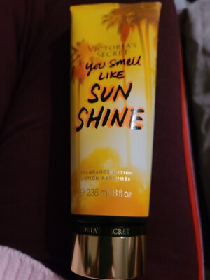 You Smell Like Sun Shine Fragrance Lotion by Victoria's Secret Sunshine $0 Ship
