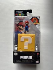 Jakks Nintendo Super Mario Bros Movie Mini Figure Question Block NEW Sealed NIB
