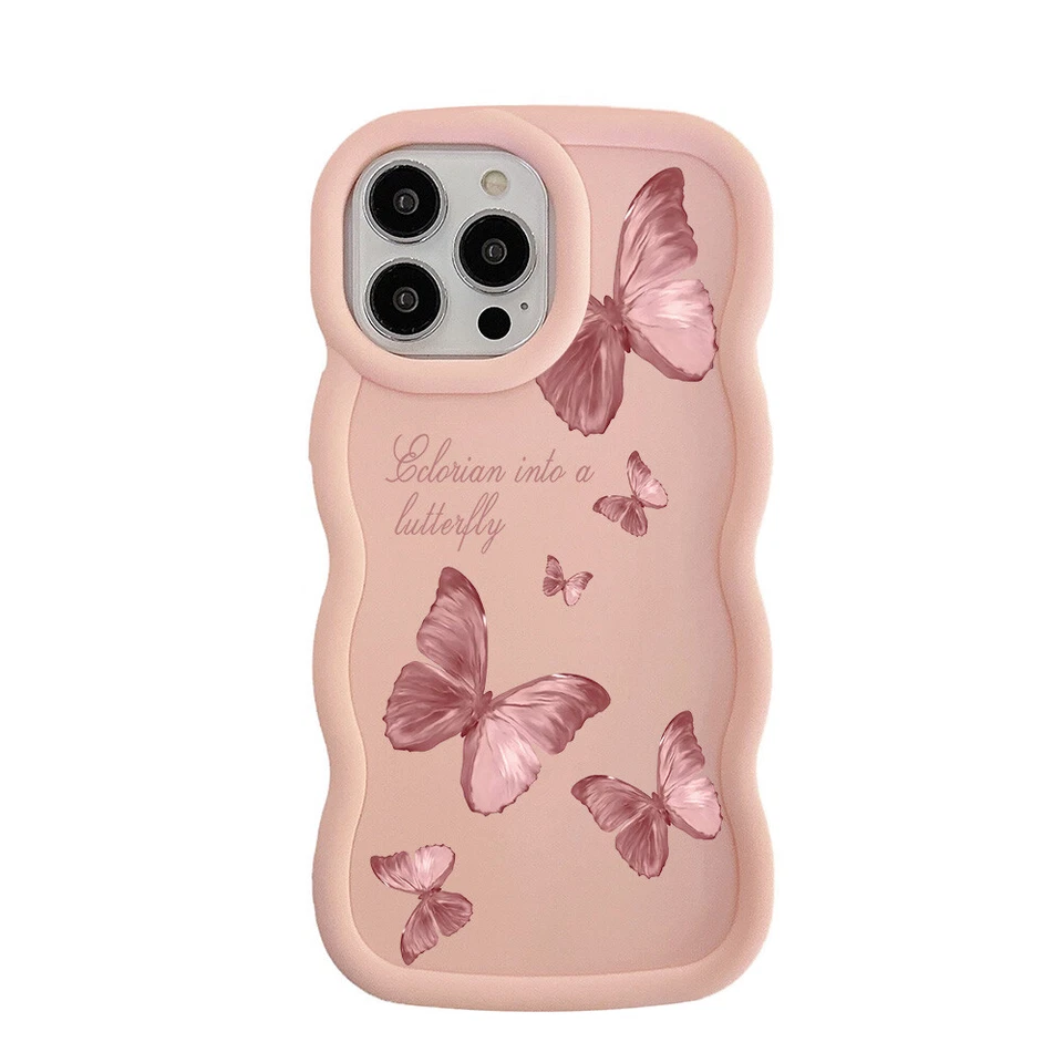 For Honor X6B X7A X8A X9A 90Lite Cute Wave Case Butterfly Phone Cover Women Girl - Image 2 of 4