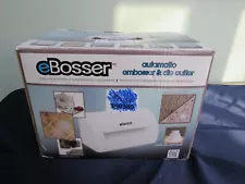eBosser Automatic Embosser and Die Cutter Machine Craftswell many extras, plates