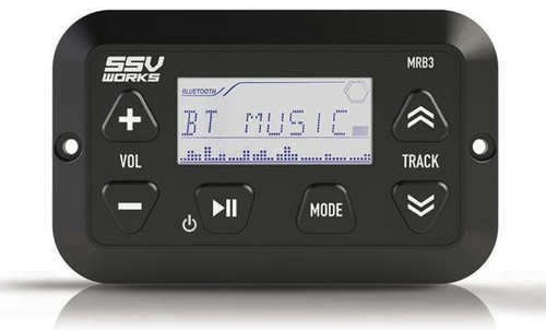 Digital Media Bluetooth Receiver Stereo for Can-Am Maverick X3+ Dash Install Kit - Picture 2 of 11